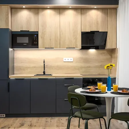 Lejlighed Waterfront Azure Loft With Free Parking Budapest