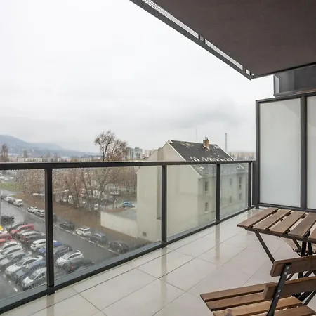 Lejlighed Waterfront Azure Loft With Free Parking *