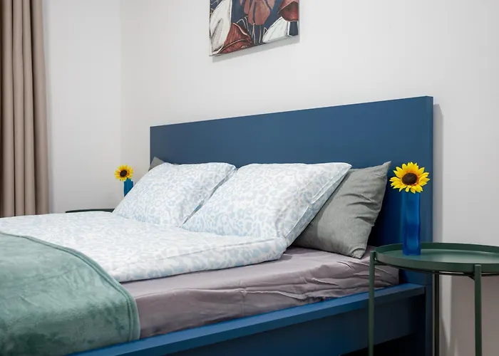 アパート Waterfront Azure Loft With Free Parking